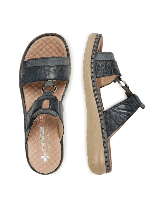 Rieker Nazouváky Rieker 60428-14 Modrá