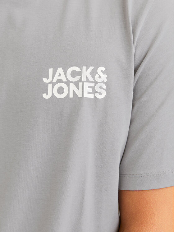 Jack & Jones Jack & Jones Marškinėliai Corp Logo 12151955 Pilka Standard Fit