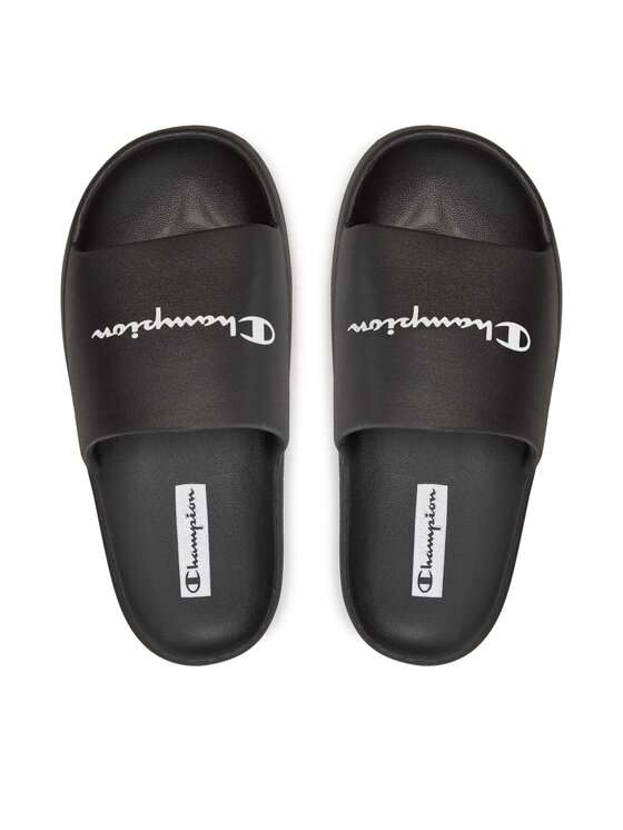 Champion Šľapky Champion Soft Slipper Slide S22255-CHA-KK001 Čierna