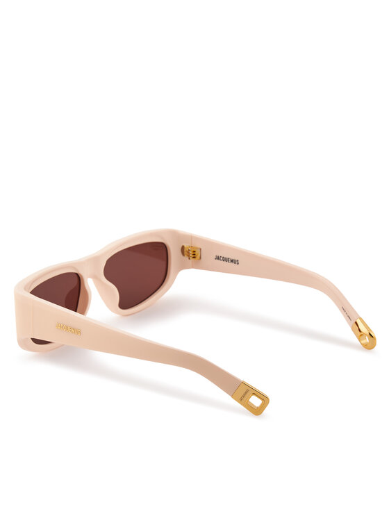 JACQUEMUS Сонцезахисні окуляри JACQUEMUS JAC2C2SUN Бежевий