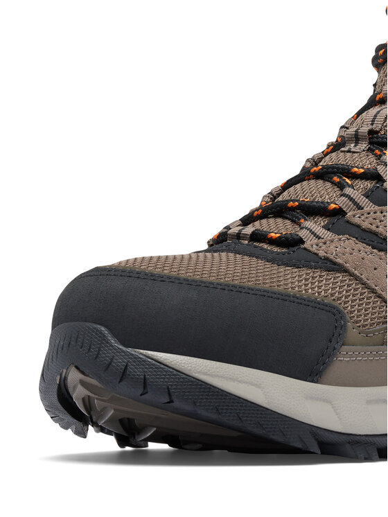 Columbia Trekingová obuv Columbia Strata Trail™ Mid Waterproof 2076861 Hnedá