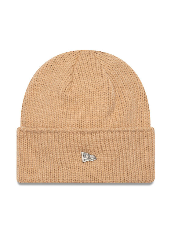 New Era Шапкa New Era Ne Wide Cuff Beanie 60565427 Бежевий