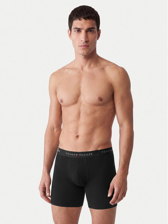 Tommy Hilfiger Tommy Hilfiger Conjunto de calzoncillos boxer UM0UM03696 Negro