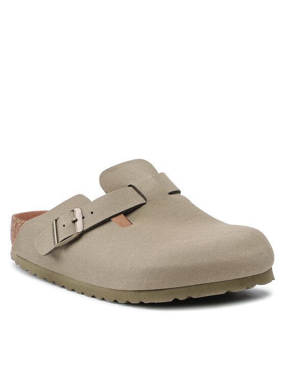 Šlepetės Birkenstock Boston 1020541 Žalia | Eavalyne.lt