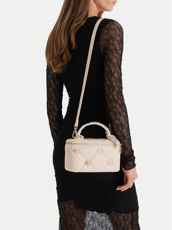Nine West Дамска чанта Nine West EO-Delancey Moon-KS2575-1 Екрю
