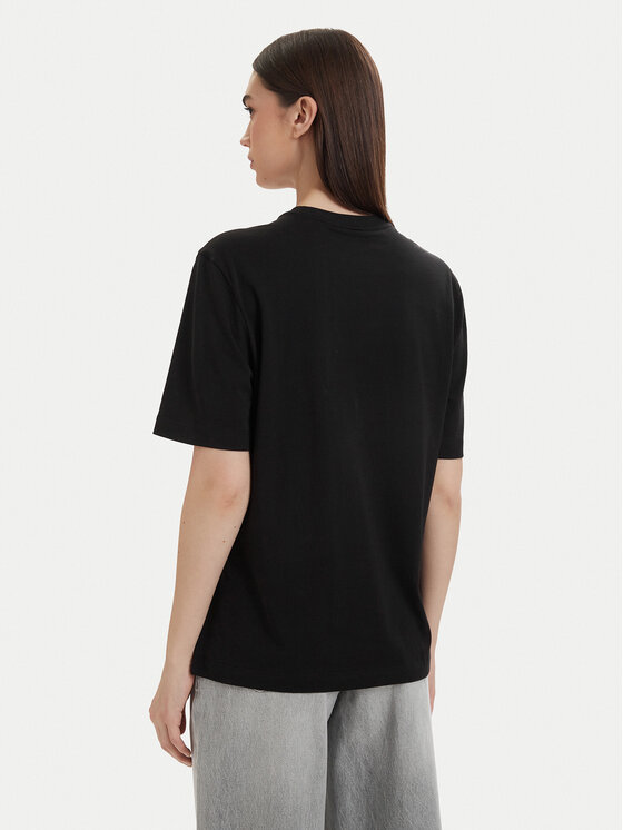 HUGO HUGO Camiseta Dashire_5 50566678 Negro Relaxed Fit