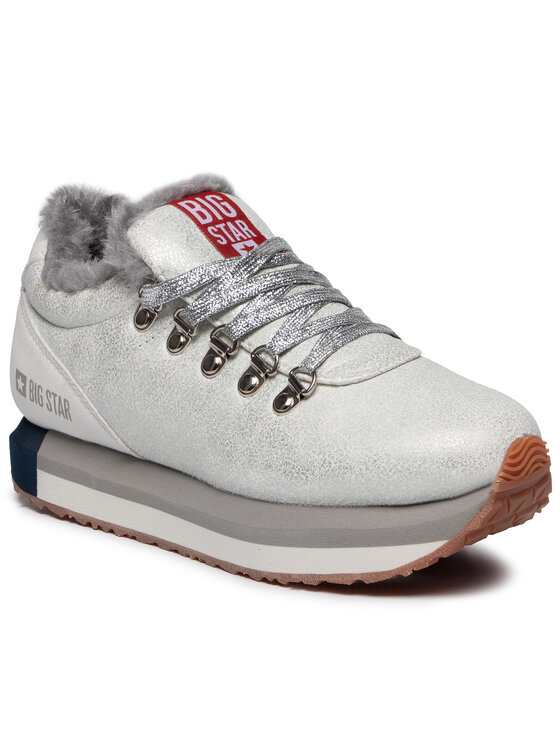 Big Star Shoes Снікерcи Big Star Shoes EE274731 Срібний