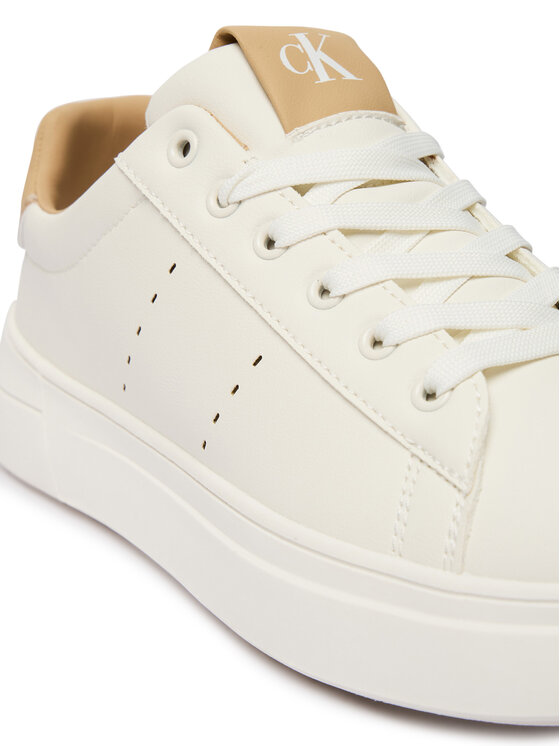 Calvin Klein Snīkeri Calvin Klein Low Cut Lace-Up V3X9-83301-1355A S Balts