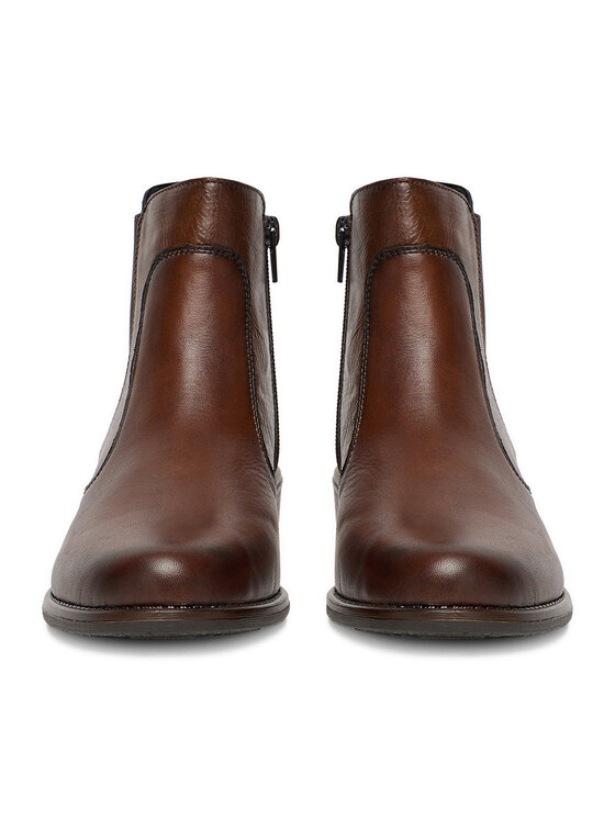 Remonte Členková obuv s elastickým prvkom Remonte D0F70-23 Hnedá