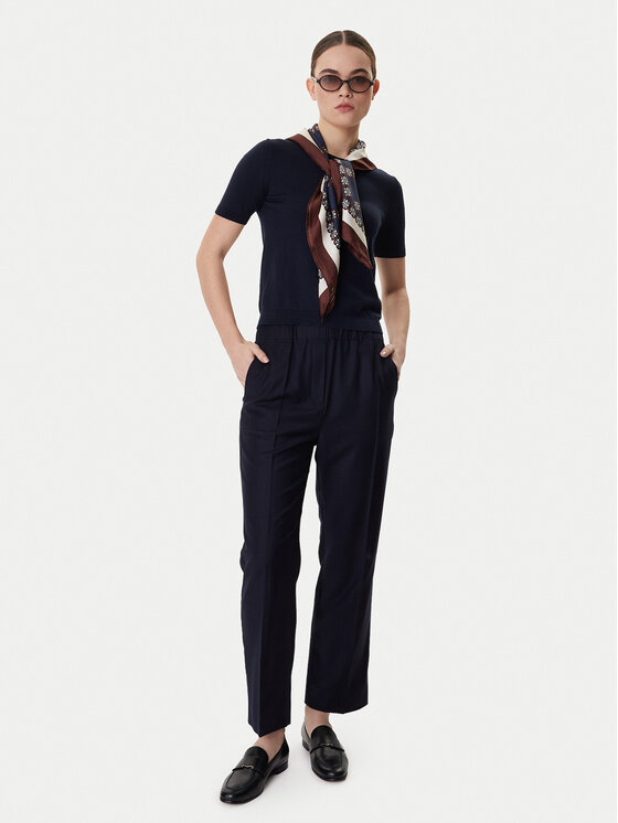 Weekend Max Mara Weekend Max Mara Camiseta Gabarra 2615361081 Azul marino Slim Fit