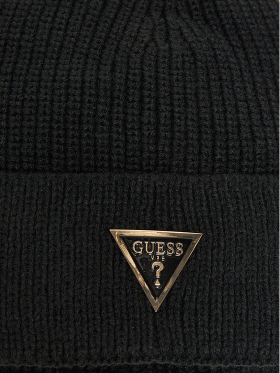Guess Шапкa Guess AM9584 POL01 Чорний
