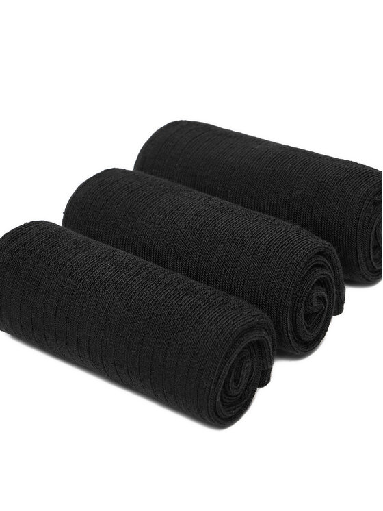 Nine West Skarpety długie Nine West CEO_BR_NW_25081_W_AW25 (3 PACK) Czarny