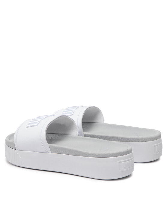 Puma Iešļūcenes Puma Platform Slide 384201 02 Balts