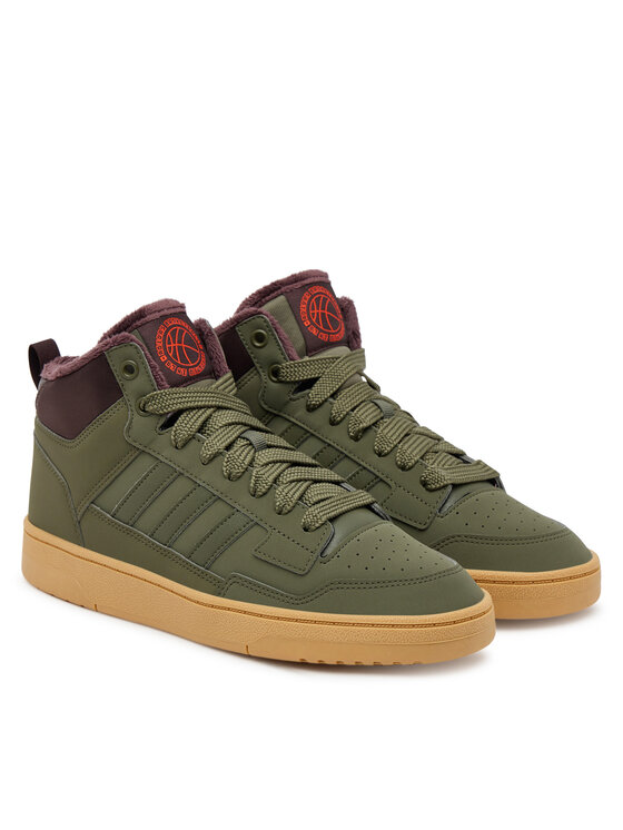 adidas Снікерcи adidas Rapid Court Mid Winterized JR0184 Зелений
