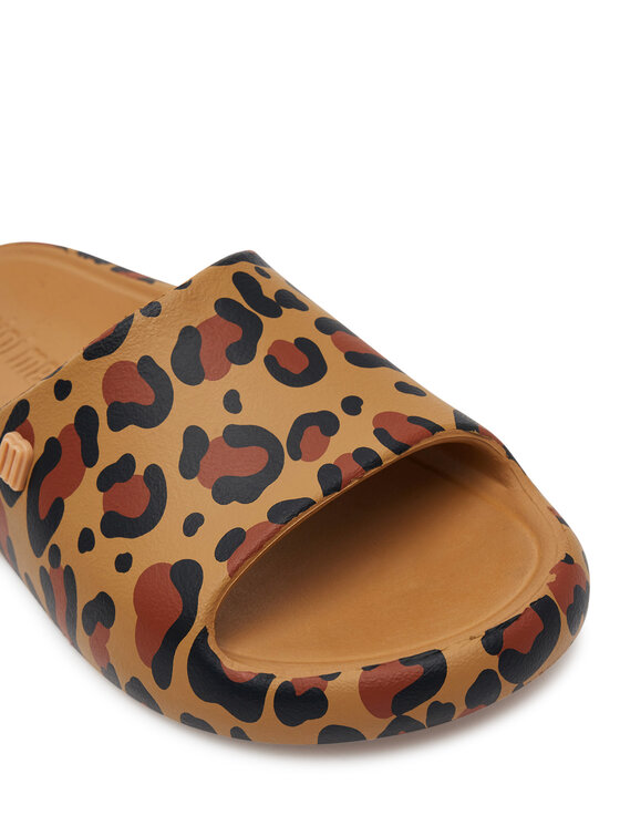 Melissa Шльопанці Melissa Mini Melissa Free Print Slide Inf 35936 Коричневий