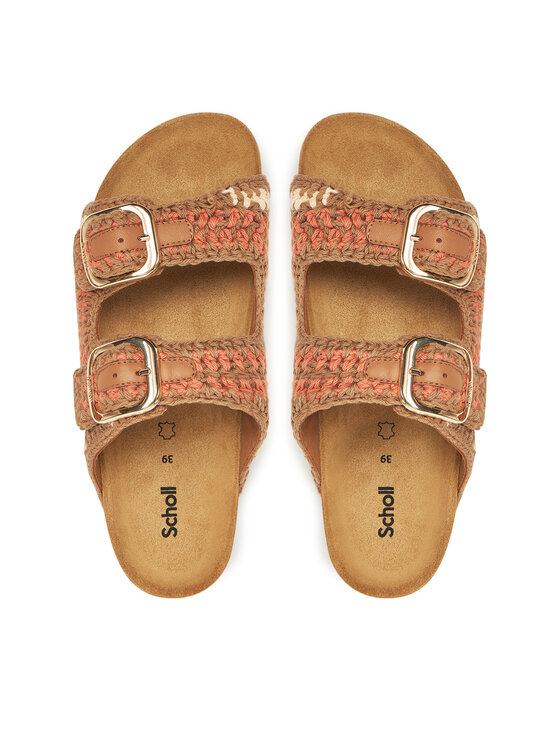 Scholl Шльопанці Scholl Noelle F32248 Коричневий