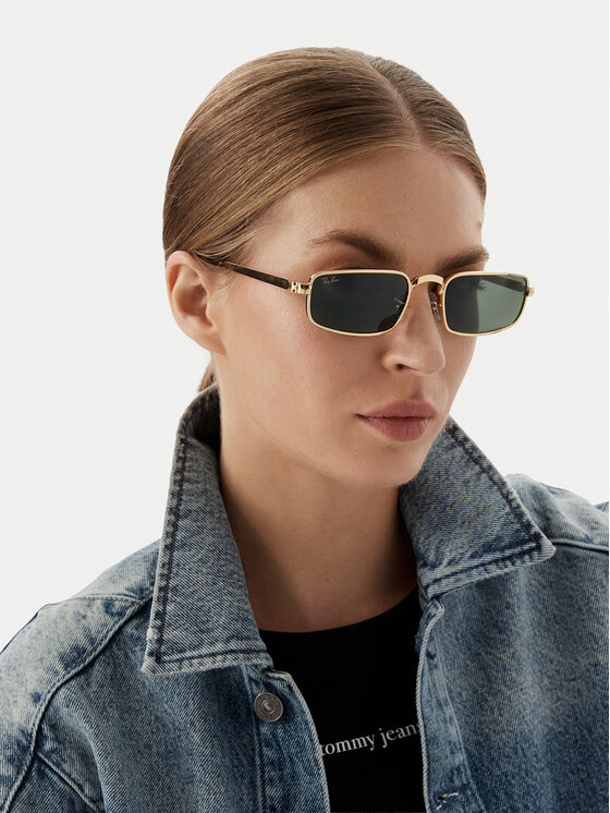 Ray-Ban Сонцезахисні окуляри Ray-Ban Asap Rocky 0RB3927 001/31 Золотий
