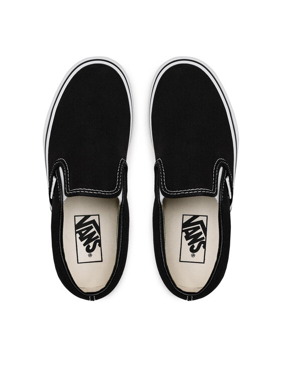 Vans Tenis superge Vans Classic Slip-On VN-0EYEBLK Črna