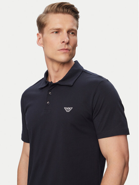 Emporio Armani Emporio Armani Polo EM000571 AF20424 UB102 Azul marino Regular Fit