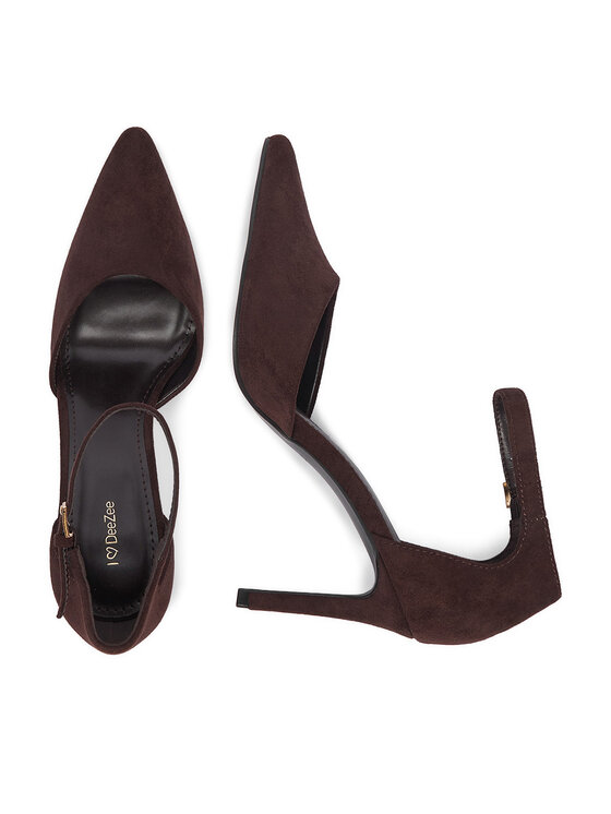 DeeZee Tacón de aguja DeeZee CEO-TS6391-01 Marrón