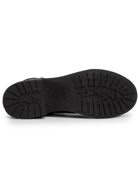 Geox Šnurovacia obuv Geox D Rawelle A D046RA 000TU C9999 Čierna