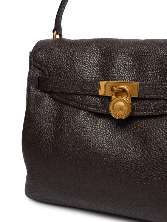 MICHAEL Michael Kors Kabelka MICHAEL Michael Kors Hamilton 30F6ANXS7E Tmavě hnědá
