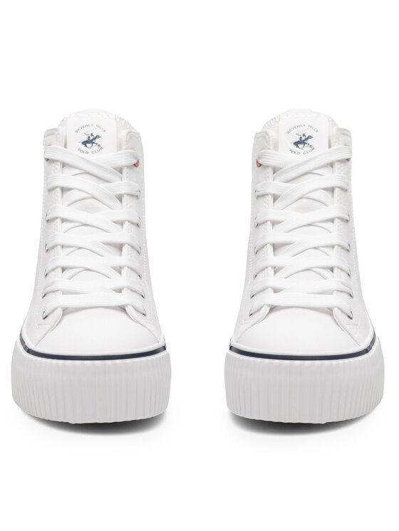 Beverly Hills Polo Club Plátenky Beverly Hills Polo Club BHPC026M Biela