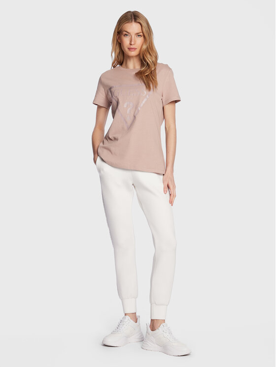 Guess Guess Majica Adele V2YI07 K8HM0 Roza Regular Fit