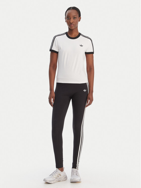 adidas adidas Футболка 3-Stripes KD3683 Білий Slim Fit