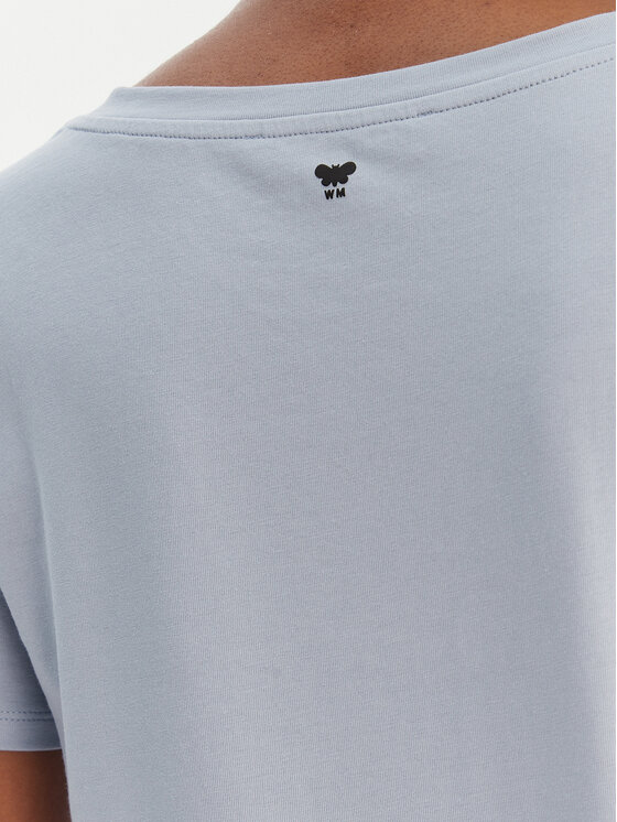 Weekend Max Mara Weekend Max Mara Camiseta Multib 2615971021 Celeste Regular Fit