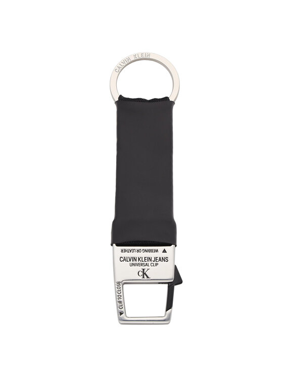 Calvin Klein Jeans Juego de cartera y llavero Calvin Klein Jeans Billfold W/Coin + Keyfob K50K508235 Negro