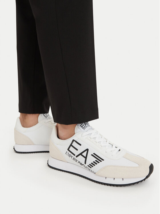 EA7 Emporio Armani Sneakersy EA7 Emporio Armani 7X000541 AF18609 MZ021 Bílá