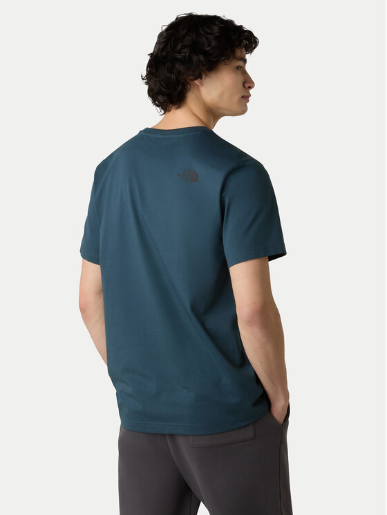 The North Face The North Face Camiseta Fine NF0A8A6M Verde Regular Fit