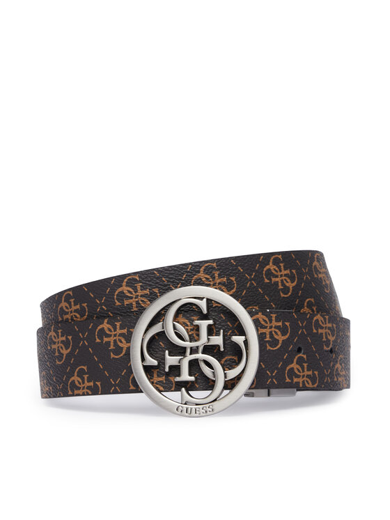Guess Dámsky opasok Guess BM7960 P6435 Tmavo hnedá