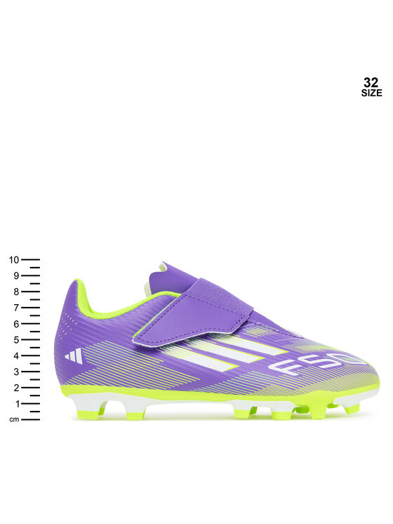 adidas Scarpe da calcio adidas F50 Club Hook-and-Loop Firm/Multi-Ground Boots Kids JI0036 Viola