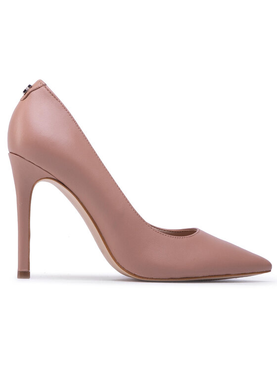 Guess Туфлі на шпильці Guess Gavi4 FL5GV4 LEA09 Бежевий