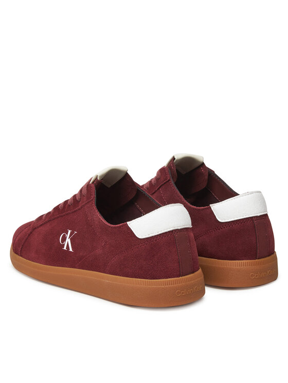 Calvin Klein Jeans Sneakersy Calvin Klein Jeans Low Profile Cupsole Su YM0YM01321 Bordová