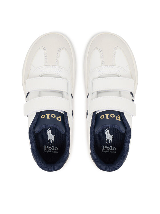 Polo Ralph Lauren Снікерcи Polo Ralph Lauren Heritage Court III T-Toe Ez RL03359102 Білий