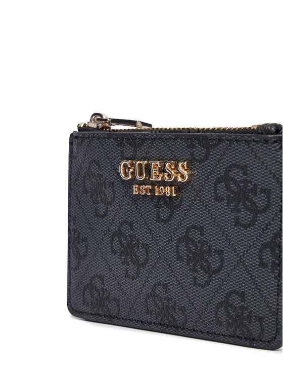 Guess Puzdro na kreditné karty Guess Laurel II Slg SWSG74 59505 Sivá