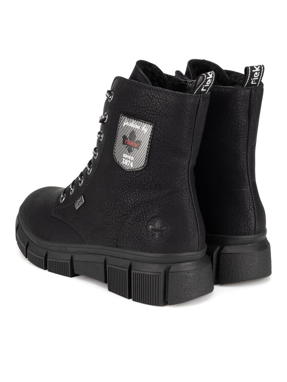 Rieker Botines planos Rieker X3410-00 Negro