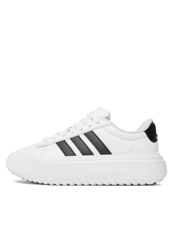 adidas Sneakersy adidas Grand Court Platform IE1092 Biela