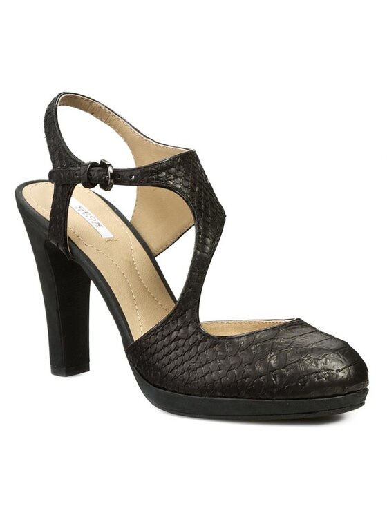 Geox Sandale Geox D Mariele Pl.H.E D42W8E 000TI C9999 Negru