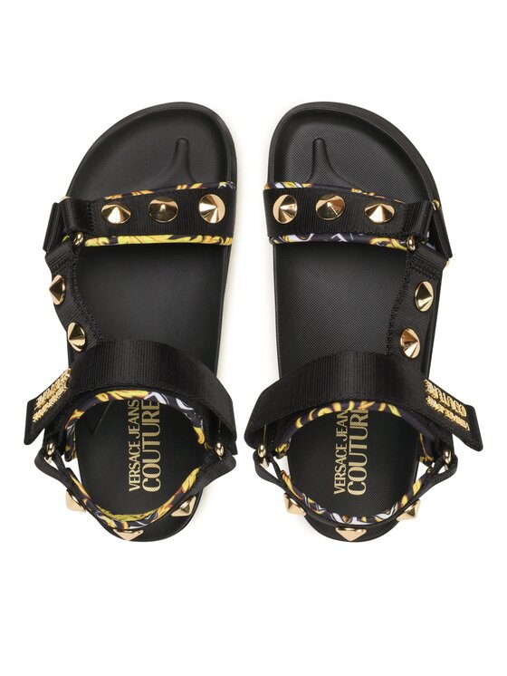 Versace Jeans Couture Sandale Versace Jeans Couture 74VA3SM2 ZS187 Negru