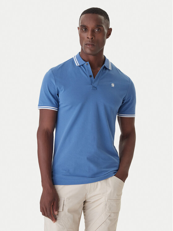 G-STAR G-STAR Polo Dunda D17127-5864 Μπλε Slim Fit
