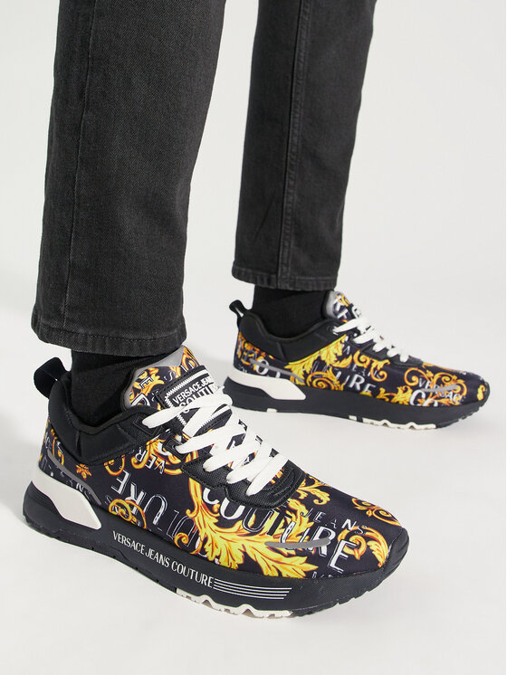 Versace Jeans Couture Laisvalaikio batai Versace Jeans Couture 76YA3SA1 Juoda