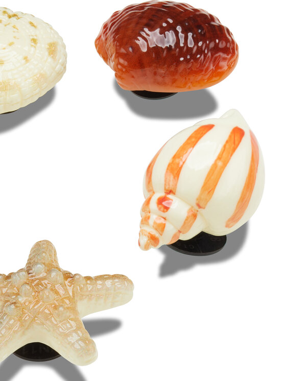 Crocs Apavu rotājums Crocs Jibbitz™ She Sells Seashells 5-Pack 10014671 Daudzkrāsains