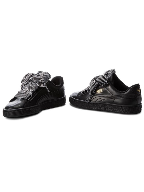 Puma Сникърси Puma Basket Heart Wn's 365198 01 Черен