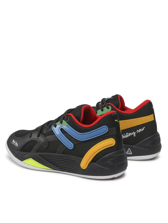 Puma Basketbalové topánky Puma Trc Blaze Court Black Fives 376637 01 Čierna