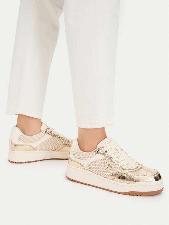 Guess Sneakersy Guess FLJM14 LEL12 Zlatá