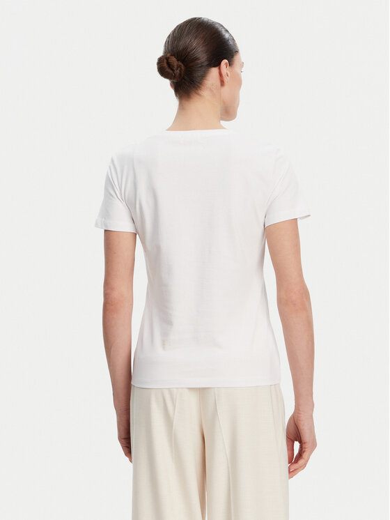 Gaudi Gaudi Футболка 511BD64035 Білий Regular Fit